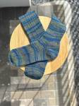 Handknit Slate Creek Socks, Wool Socks for Men - image 1
