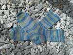 Handknit Slate Creek Socks, Wool Socks for Men - image 2