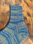 Handknit Slate Creek Socks, Wool Socks for Men - image 6