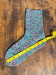 Handknit Twilight Bloom Socks, Wool Socks for Women - image 9