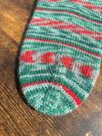 Handknit Winter Stripes Socks, Wool Socks for Women - image 5