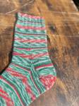 Handknit Winter Stripes Socks, Wool Socks for Women - image 6