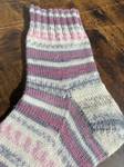 Handknit Roseate Ridge Socks, Wool Socks for Women - image 10
