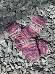 Handknit Slate Rose Cable Socks, Wool Socks for Women - image 7