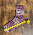 Handknit Slate Rose Cable Socks, Wool Socks for Women - image 8
