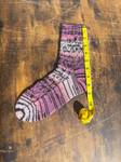 Handknit Slate Rose Cable Socks, Wool Socks for Women - image 9
