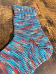 Handknit Miami Lights Socks, Wool Socks for Women - image 7