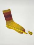 Goldenrod Cable Knit Wool Women Socks - image 2