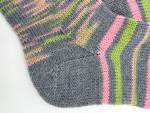 Vibrant Striped Wool Women Socks - image 5